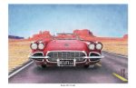 Route 66 Corvette by Denae Frazier